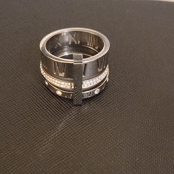 Cartier Silver Roman Numeral Jewelry Set - Picture 3 of 3